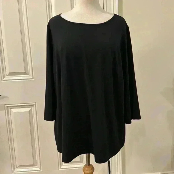 Joan Rivers Tops - Joan Rivers size 1X black tunic NWOT